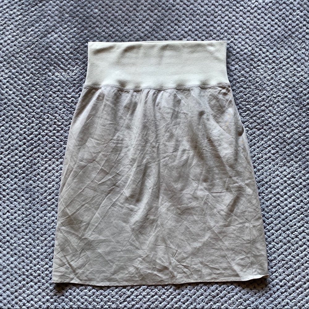 JAMES PERSE women's Linen Midi Skirt 2